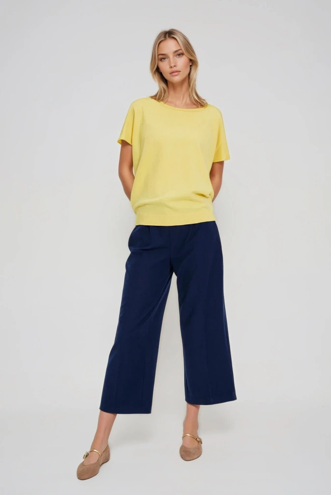 SWETER DAMSKI L-SW-4904 L.YELLOW