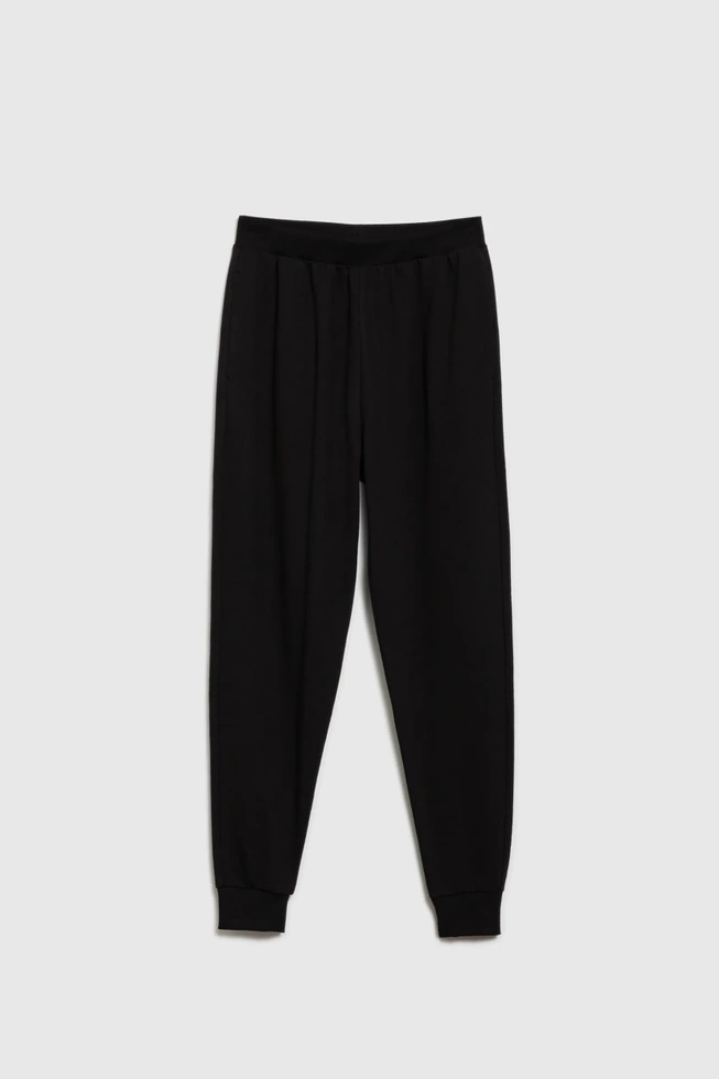 WOMEN'S JOGGING PANTS L-DR-4600 BLACK