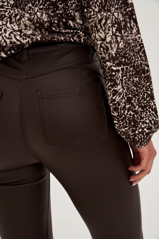 WOMEN'S PANTS Z-SP-4803 BROWN