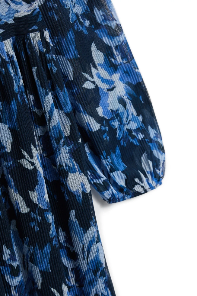 WOMEN'S DRESS L-SU-4906 NAVY-set