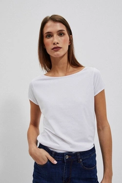 LADIES TSHIRT L-TS-4052 WHITE