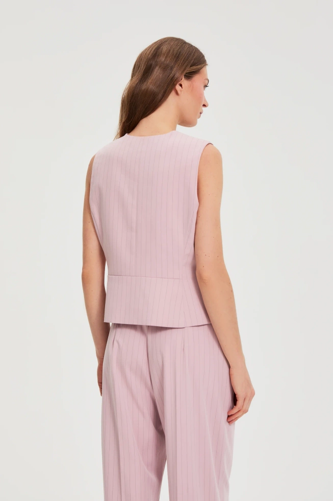 MARYNARKA DAMSKA L-KA-4924 DUSTY PINK