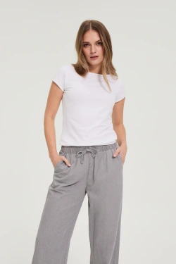 WOMEN'S TSHIRT L-TS-4952 WHITE