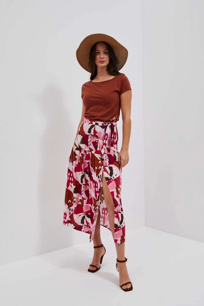 SPÓDNICA DAMSKA L-SC-4013 STRAWBERRY
