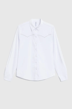 WOMEN'S SHIRT L-KO-4904 WHITE-set
