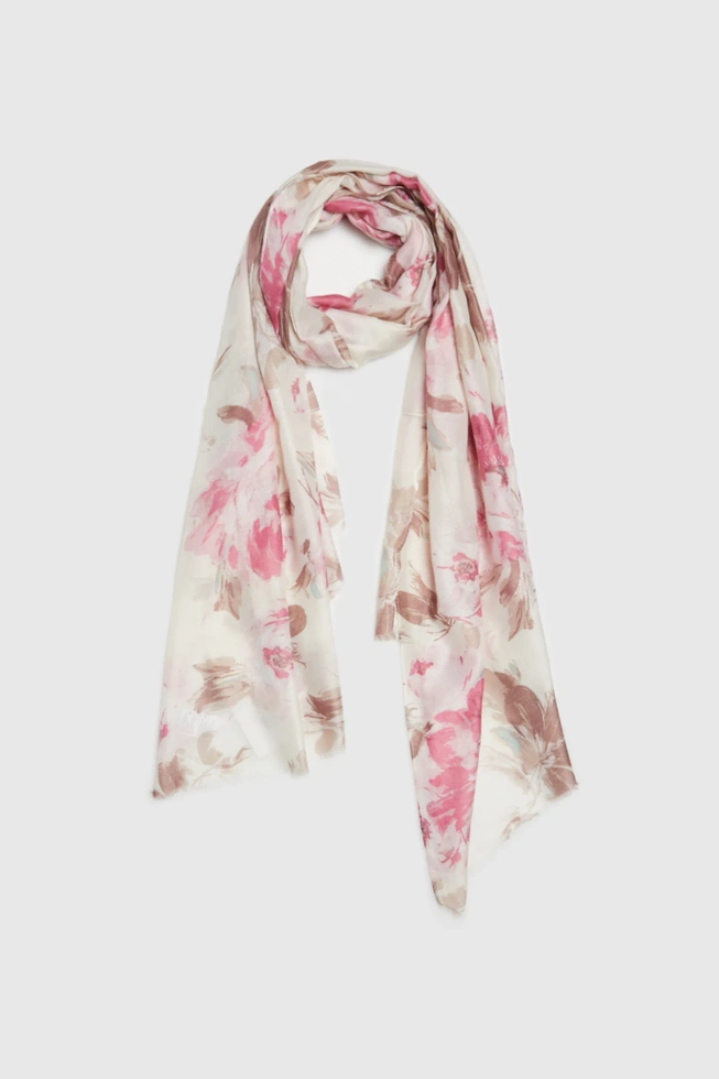 WOMEN'S SCARF L-SZ-4619 L.PINK-set