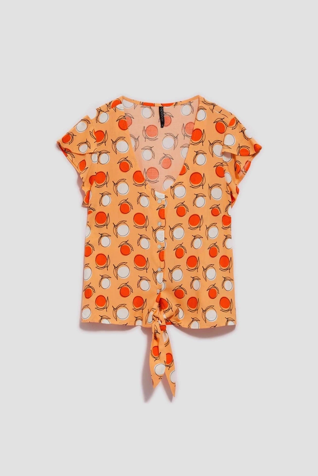 LADIES SHIRT L-KO-4052 PEACH