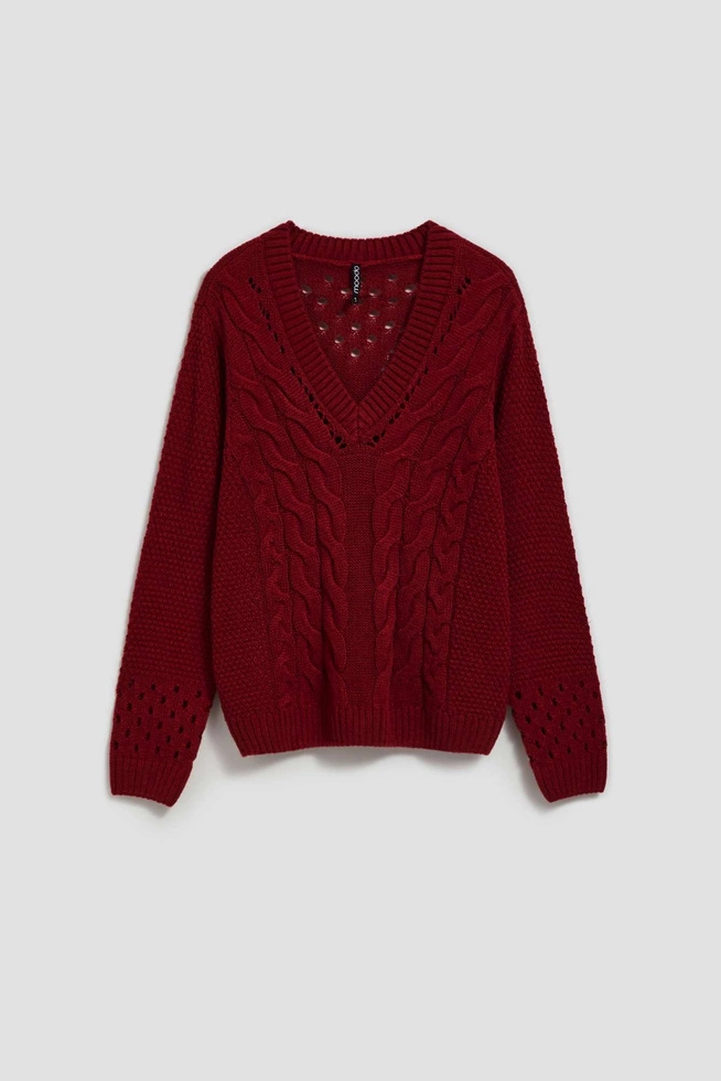 SWETER DAMSKI Z-SW-4200 D.RED