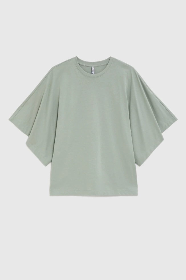 WOMEN'S TSHIRT L-TS-4944 OLIVE