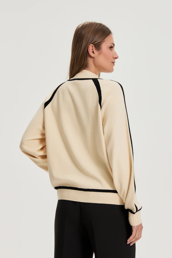 SWETER DAMSKI Z-SW-4841 OFF WHITE