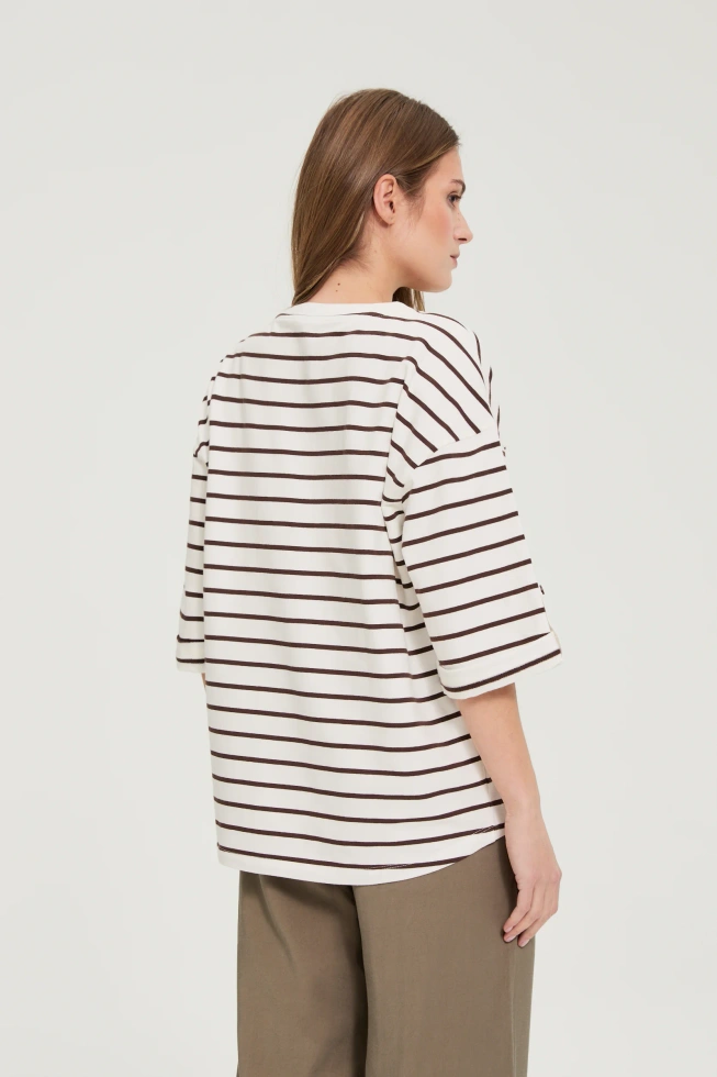 BLUZA DAMSKA L-BL-4913 OFF WHITE-pakiet