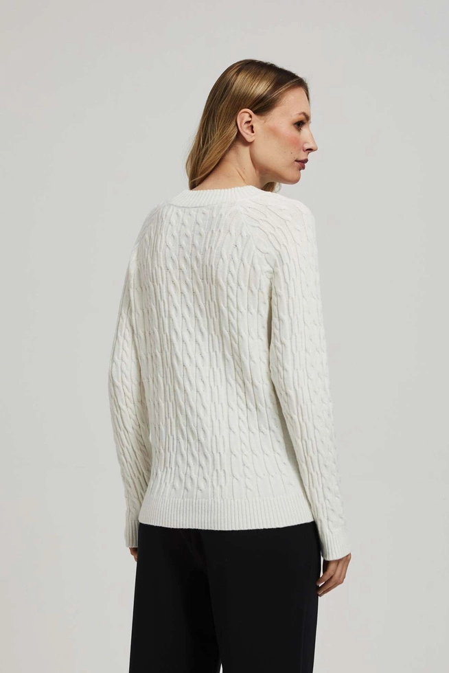 SWETER DAMSKI Z-SW-4216 OFF WHITE-pakiet