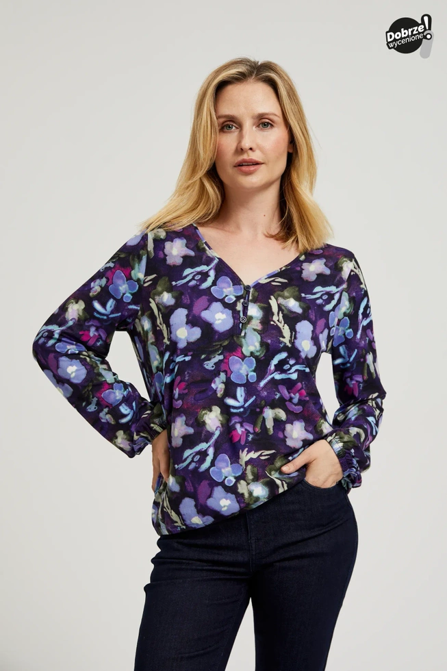 WOMEN'S LONGSLEEVE Z-TS-4511 D.VIOLET