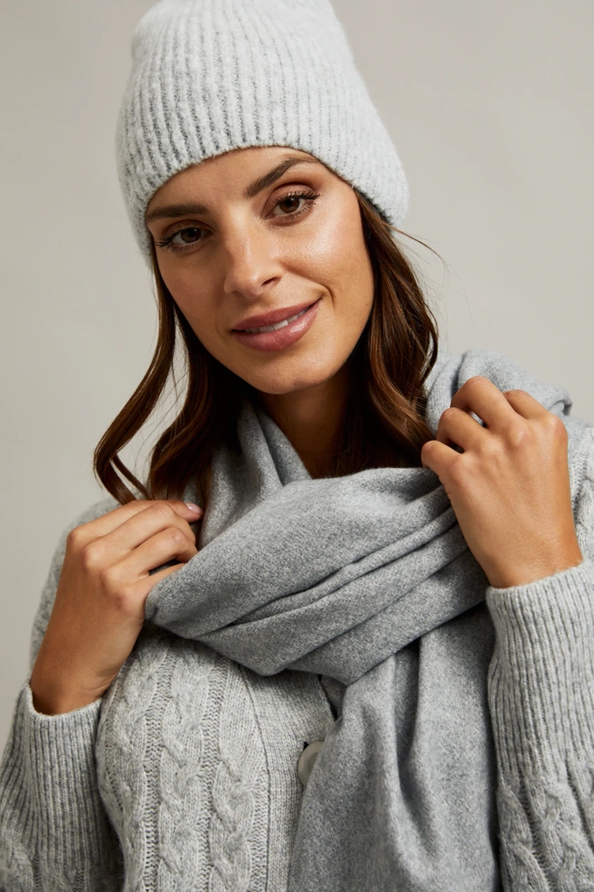 WOMEN'S SCARF Z-SZ-4511 LGREY