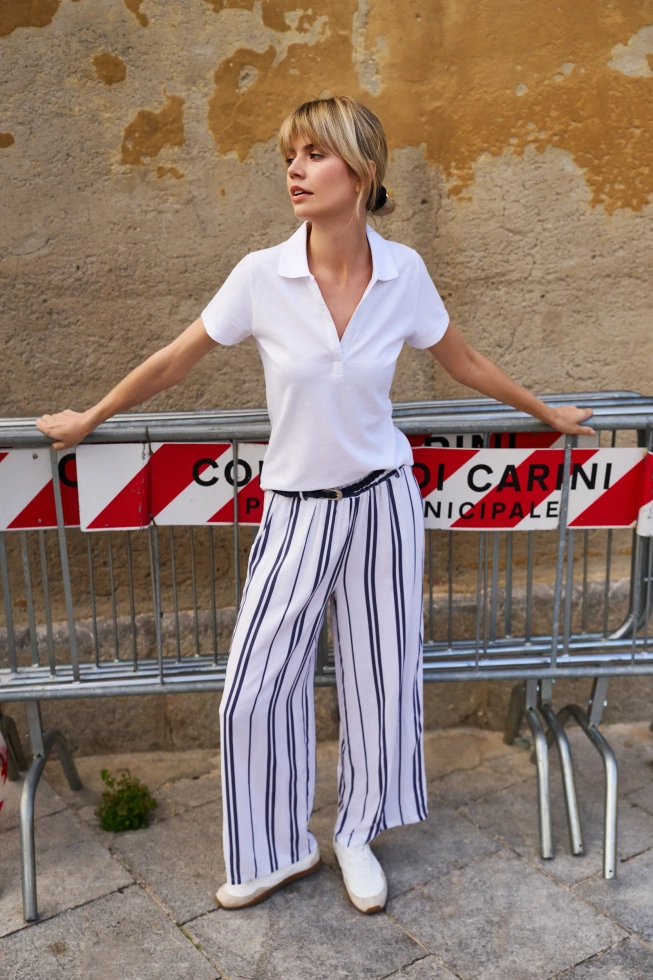 WOMEN'S TSHIRT L-TS-4701 WHITE-set