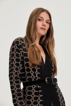 WOMEN'S SWEATER Z-SW-4844 BLACK