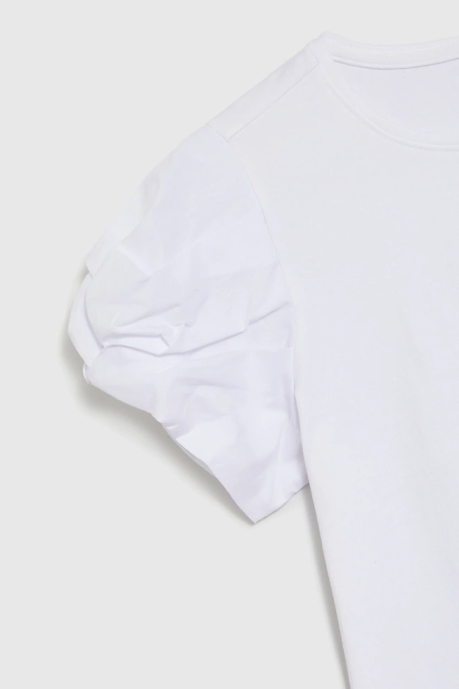 WOMEN'S TSHIRT L-TS-4604 WHITE