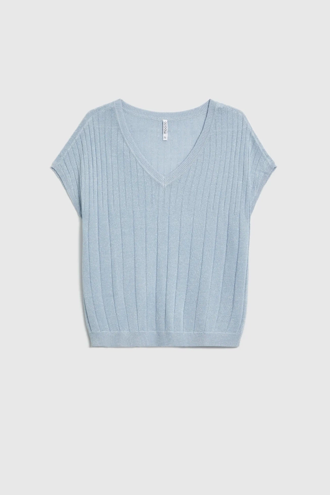 WOMEN'S SWEATER L-SW-4902 L.BLUE-set