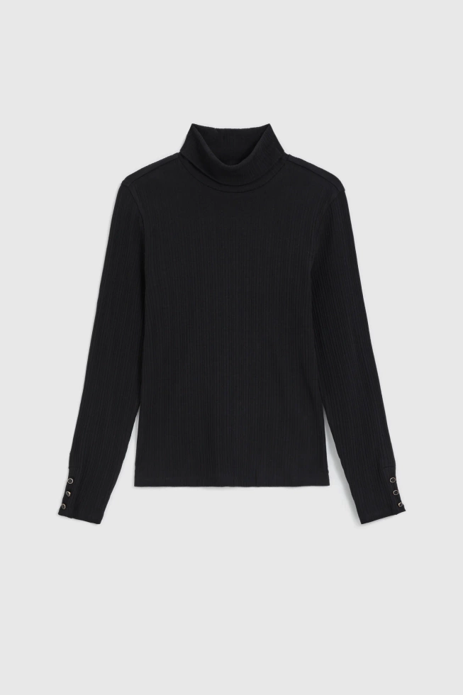 WOMEN'S LONGSLEEVE Z-TS-4818 BLACK