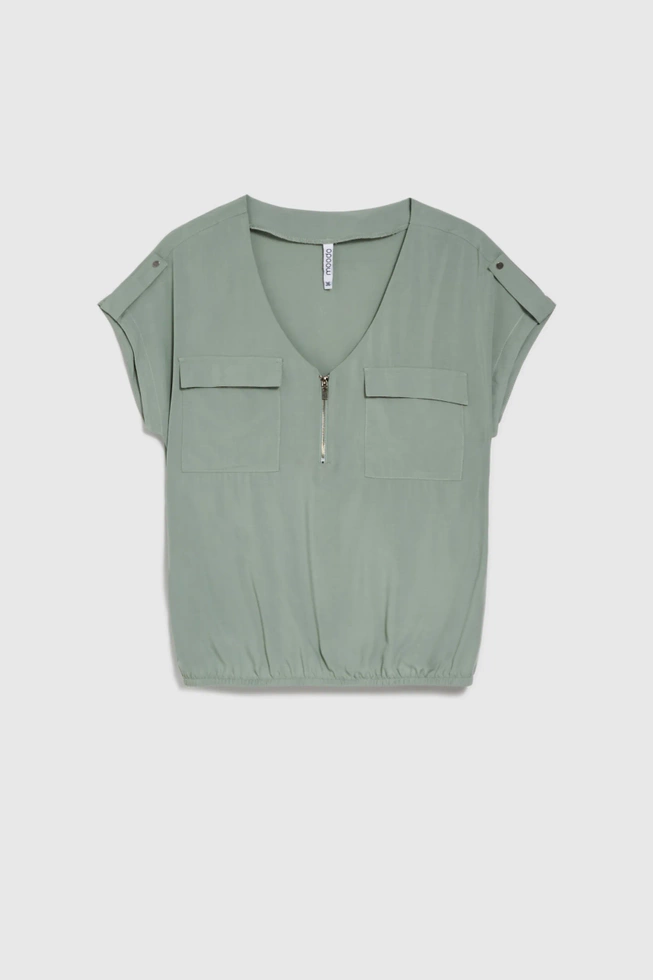 WOMEN'S SHIRT L-KO-4606 OLIVE-set