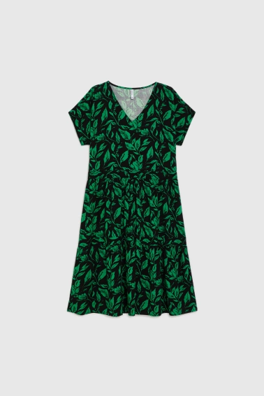 WOMEN'S DRESS L-SU-4935 GREEN