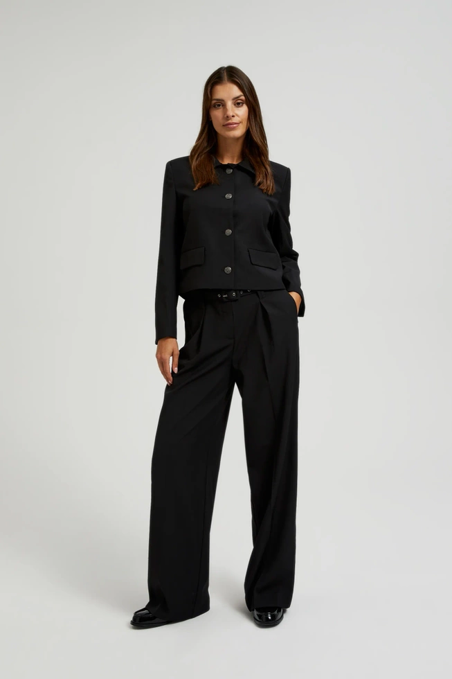 WOMEN'S PANTS L-SP-4600 BLACK