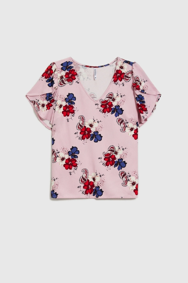 WOMEN'S SHIRT L-KO-4622 PINK