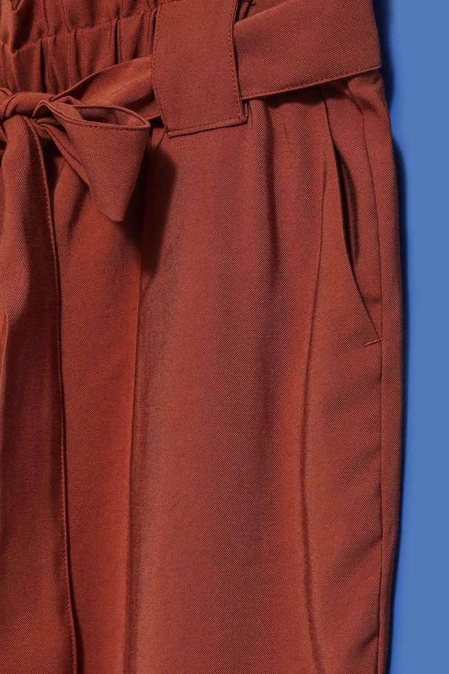 LADIES PANTS L-SP-4012 BROWN