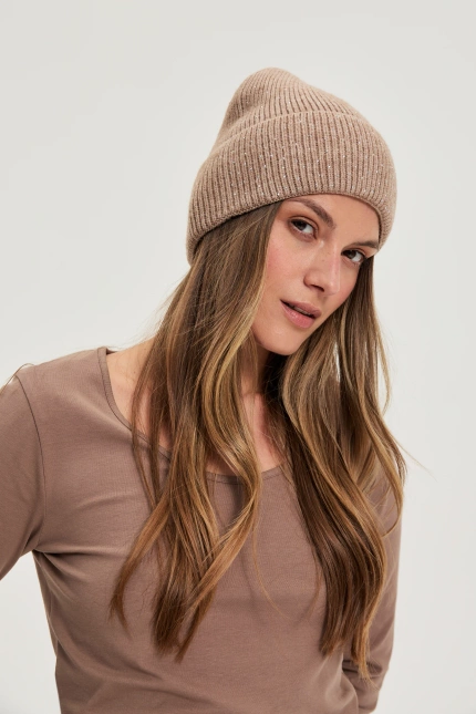 CZAPKA DAMSKA Z-CZ-4814 BEIGE