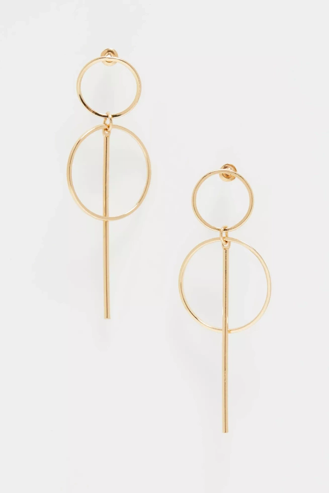 EARRINGS Z-KK-4201 GOLD