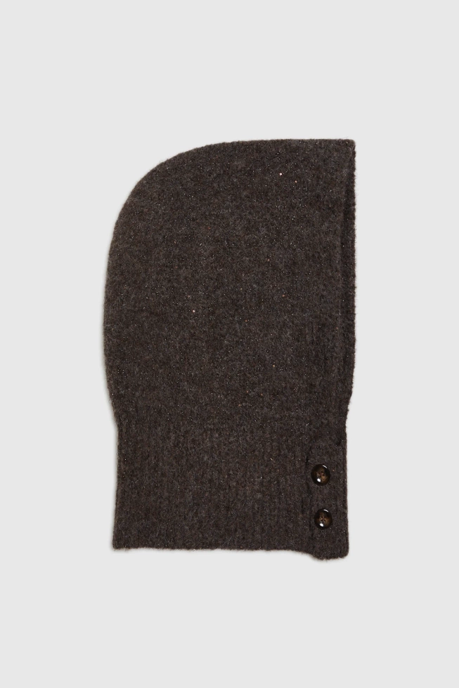CZAPKA DAMSKA Z-CZ-4817 D.BROWN MEL