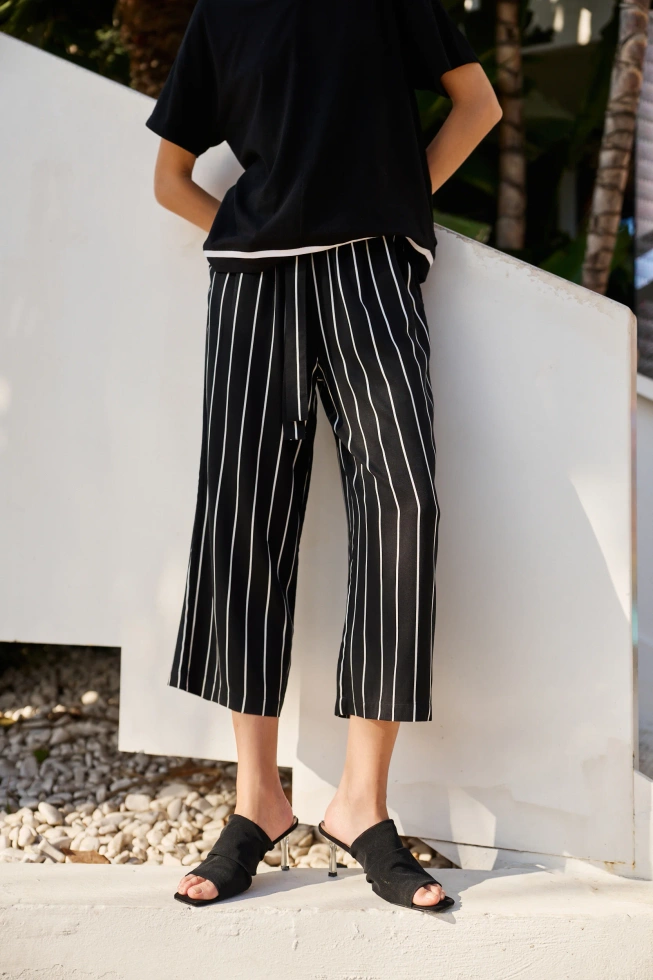 SPODNIE DAMSKIE L-SP-4621 BLACK