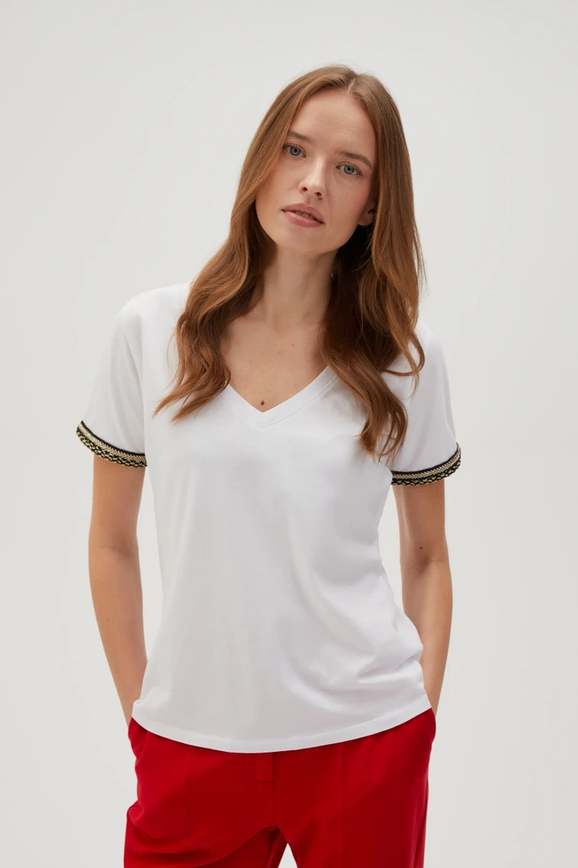 WOMEN'S T-SHIRT Z-TS-4540 WHITE