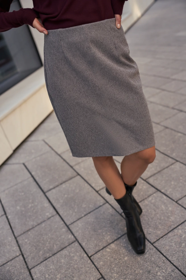 WOMEN'S SKIRT Z-SC-4802 GREY