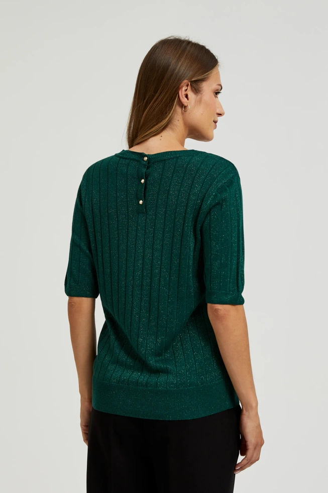 SWETER DAMSKI Z-SW-4535 D.GREEN