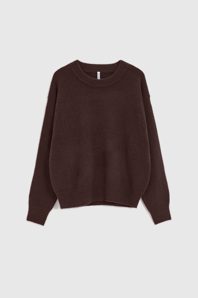 WOMEN'S SWEATER Z-SW-4879 BROWN