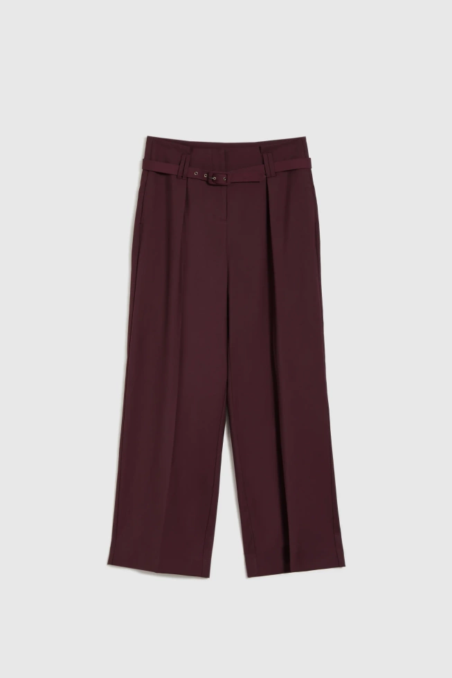 SPODNIE DAMSKIE Z-SP-4830 BURGUNDY