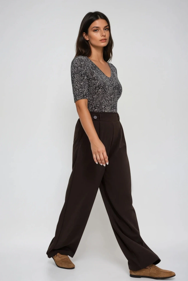 WOMEN'S TSHIRT Z-TS-4808 CREAM-set