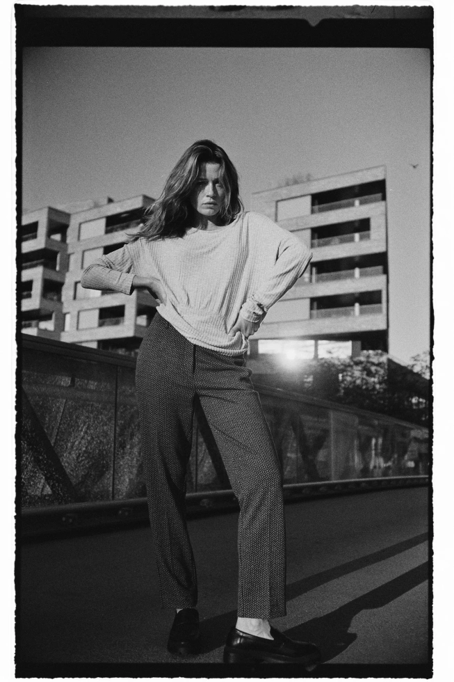 WOMEN'S LONGSLEEVE Z-TS-4819 L.GREY MEL