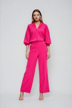 WOMEN'S PANTS L-SP-4915 FUCHSIA