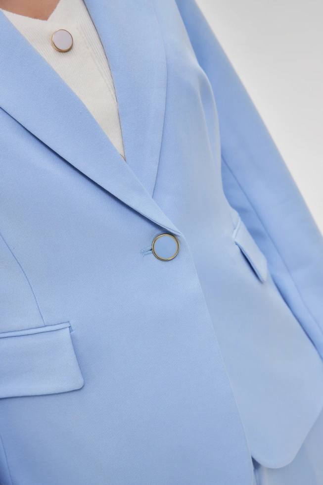 WOMEN'S JACKETS L-MR-4608 L.BLUE