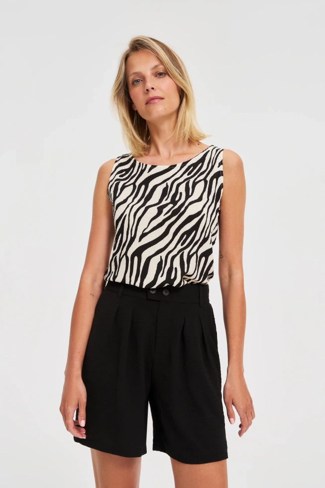 WOMEN'S TOP L-TS-4690 L.BEIGE