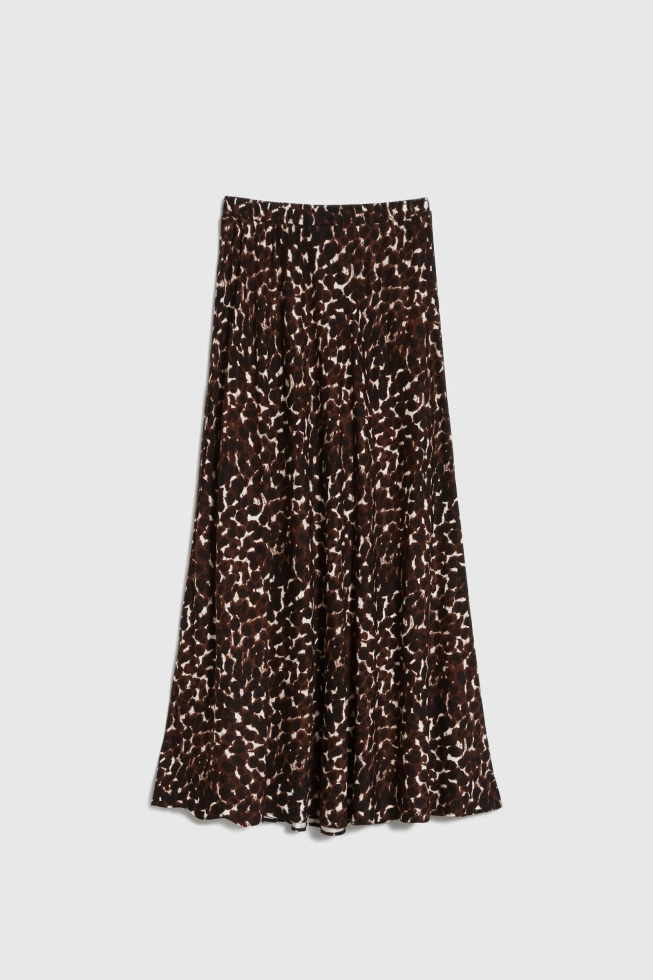 WOMEN'S SKIRT Z-SC-4804 BROWN-set