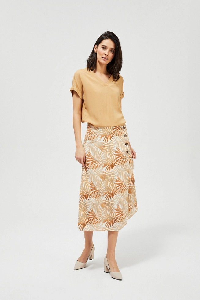 Tropical leaf skirt