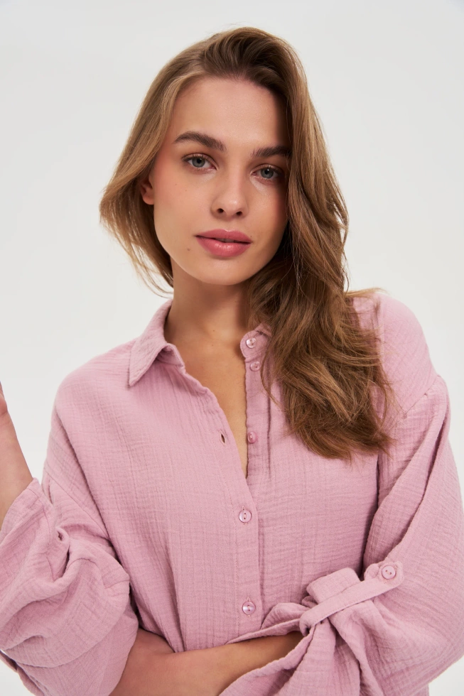 KOSZULA DAMSKA Z-KO-4800 L.PINK-pakiet