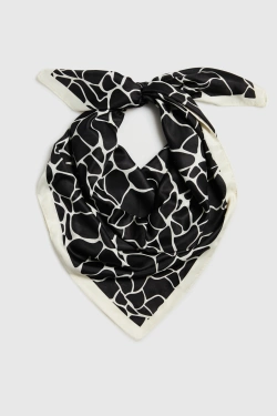 WOMEN'S SCARF L-SZ-4941 BLACK-set