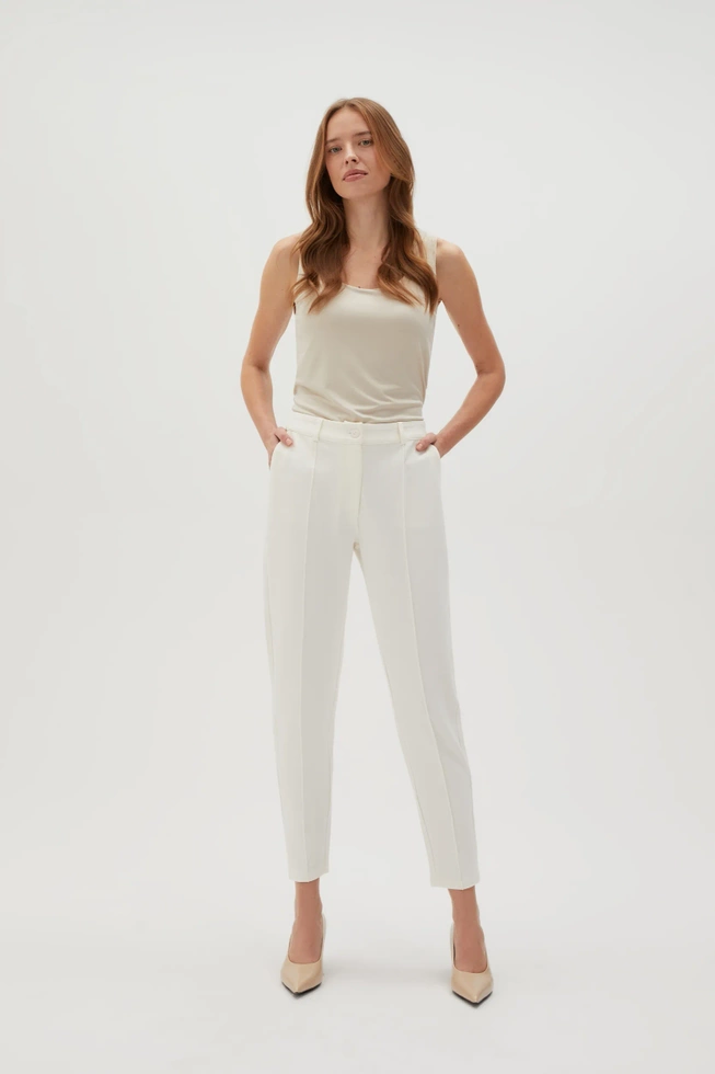 WOMEN'S PANTS L-SP-4605 OFF WHITE