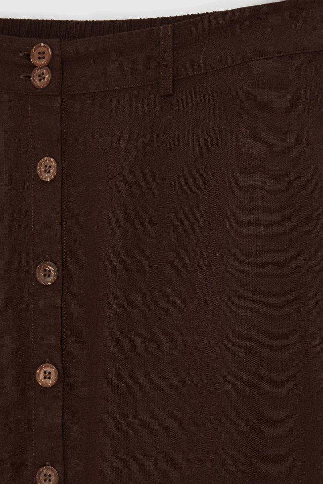 WOMEN'S SKIRT L-SC-4914 D.BROWN-set