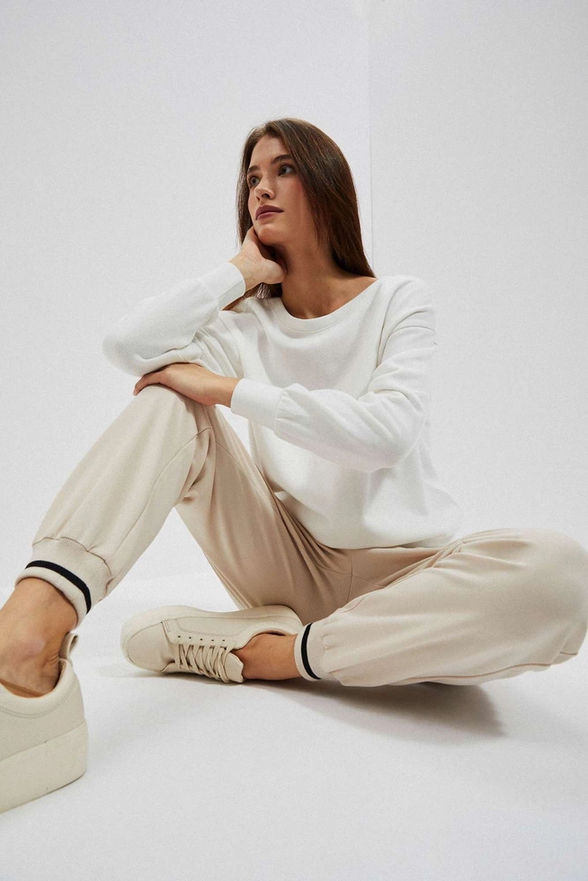 BLUZA DAMSKA L-BL-4001 OFF WHITE