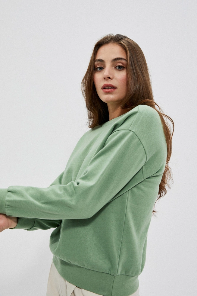 BLUZA DAMSKA L-BL-4001 OLIVE